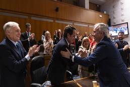 Pleno de las Cortes de Aragón para aprobar los presupuestos de 2024